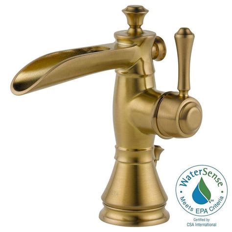 cassidy chanel champagne bronze|Single Handle Channel Bathroom Faucet (Recertified) in .